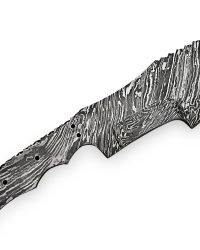 Damascus Steel Tracker Blank Blade
