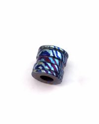 HANDMADE MOKUTI TIMASCUS KNIFE EDC PARACORD BRACELET LANYARD BEAD 1