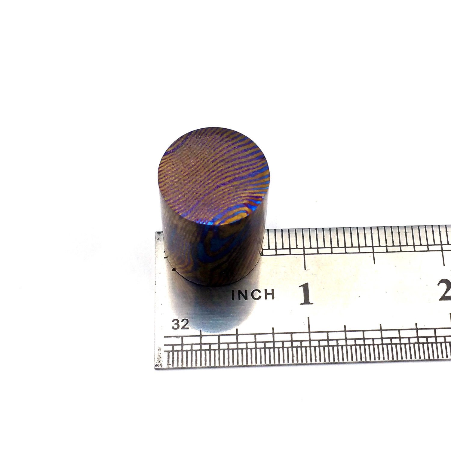 MOKUTI TITANIUM DAMASCUS ROUND ROD 1 - Image 3