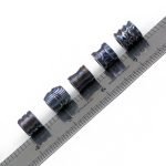 FIVE BEADS - HANDMADE MOKUTI TIMASCUS KNIFE EDC PARACORD BRACELET LANYARD BEAD