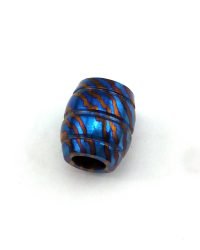 HANDMADE MOKUTI TIMASCUS KNIFE EDC PARACORD BRACELET LANYARD BEAD 2