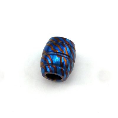 HANDMADE MOKUTI TIMASCUS KNIFE EDC PARACORD BRACELET LANYARD BEAD 2