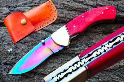 Titanium Coated Folding Knife CFK-4