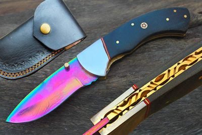 Titanium Coated Folding Knife CFK-2