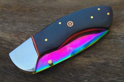 Titanium Coated Folding Knife CFK-2 - Image 3