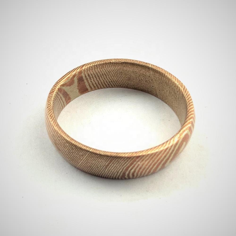 Mokume Gane ( Brass Copper )  Ring 004 - Image 4