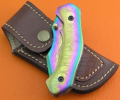 Titanium Coated Folding Knife CFK-1 - Image 4