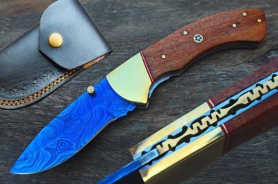 Titanium Coated Folding Knife CFK-3