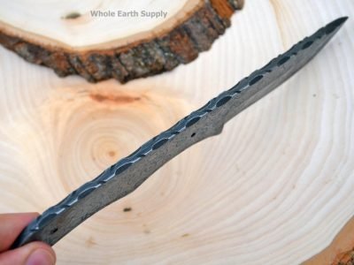 Damascus Survival Blank Blade 002 - Image 2