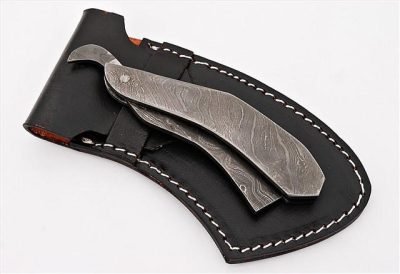 Damascus Shaving Knife DSK-3 - Image 2