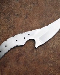 D2 Steel Hunting Blank Blade Knife 002