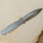 Damascus Hunting Blank Blade ( Ladder ) 006