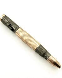 Custom Handmade Damascus Steel and Mokume Gane Pen
