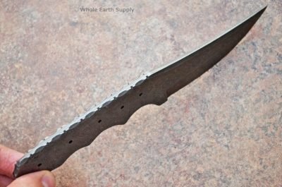 Damascus Survival Blank Blade 003 - Image 2