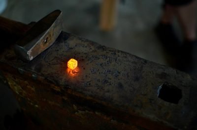 Custom Handmade Damascus Steel Dice 002 - Image 5