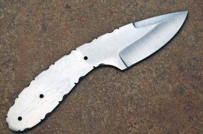 D2 Steel Hunting Drop Point Blank Blade Knife