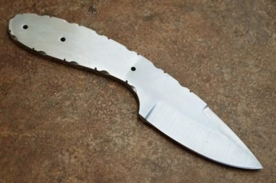 D2 Steel Hunting Drop Point Blank Blade Knife - Image 3