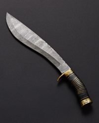Custom Handmade Damascus Kukri