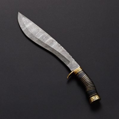Custom Handmade Damascus Kukri