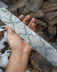 Damascus Mosaic Pattern Billet for Knife Making