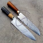 Custom Handmade Stainless Steel Damascus Chef Knife