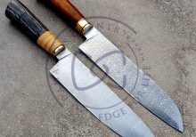 Custom Handmade Stainless Steel Damascus Chef Knife